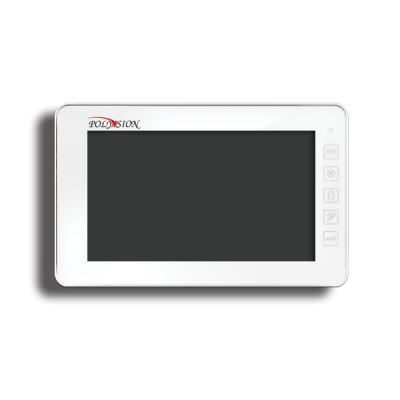 Многофункциональный сенсорный 10-дюймовый монитор видеодомофона PVD-10L v.7.1 white
