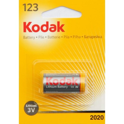Элемент питания Kodak CR123 3V