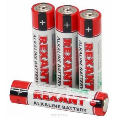 Ультра алкалиновая батарейка AAA/LR03 "REXANT"1,5 V