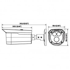 HDCVI видеокамера DH-HAC-HFW1400DP Dahua